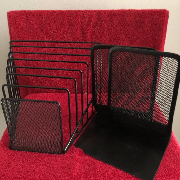 Mesh Steel Desktop Organizer - Picture 4 of 6